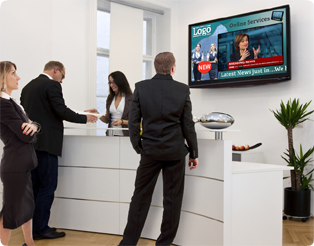 Using scrolling messages with Live Freeview TV you can talk to all of your visitors, staff and customers and keep them informed in a modern and engaging way